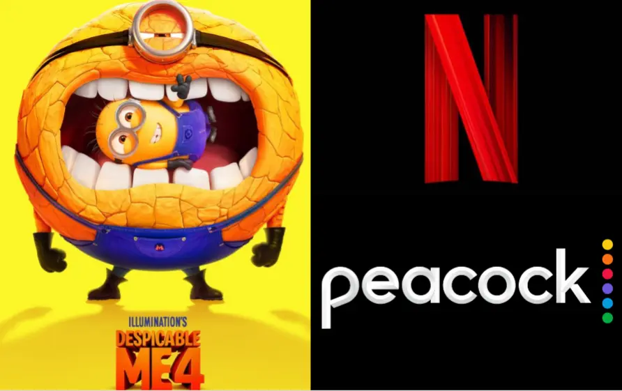 Is Despicable Me 4 on Netflix or Peacock?