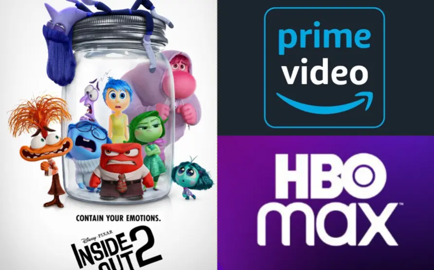 Is Inside Out 2 on Amazon Prime or HBO Max?